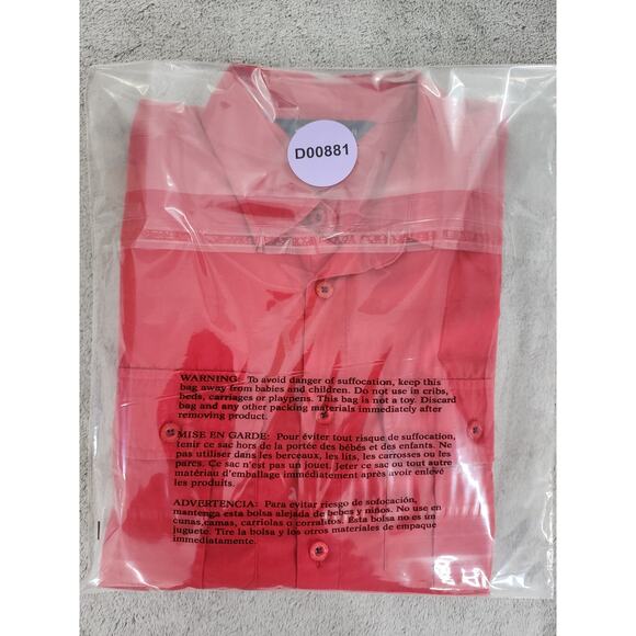 Vintage Y2K Rocawear Short Sleeve Button Up Shirt Size M Red Patriotic Flag USA - Picture 11 of 11